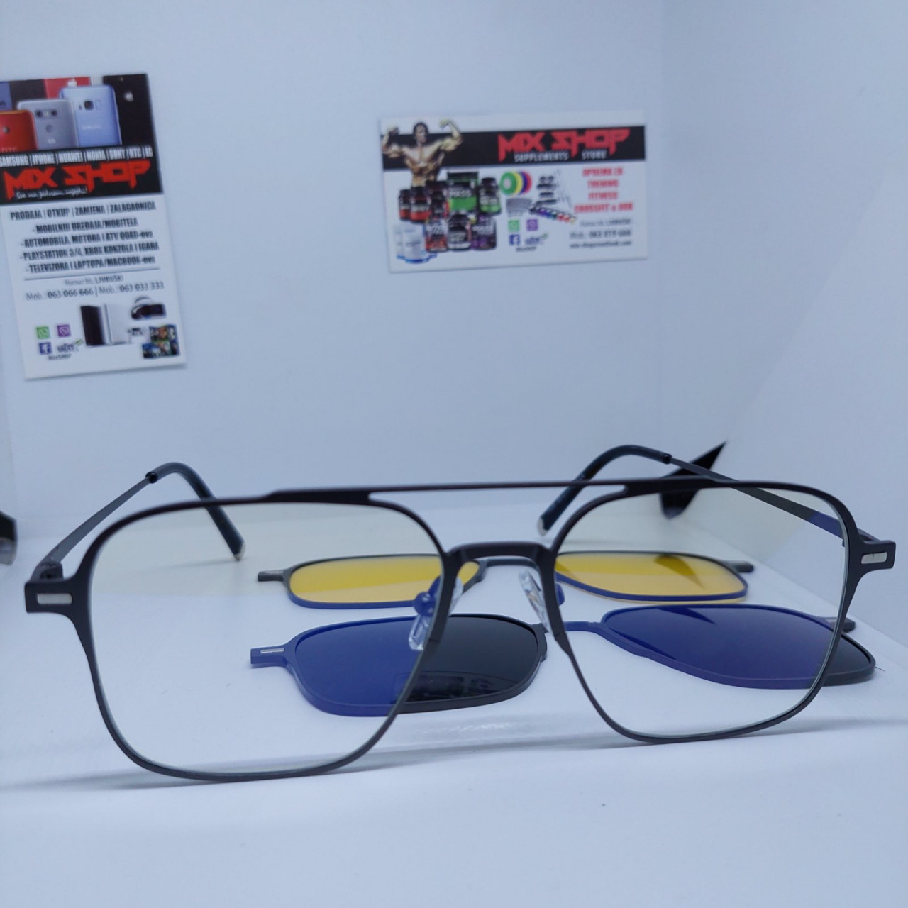 3u1 SUNČANE NAOČALE Sunglasses NAOČARE Polar Clip on Magnet