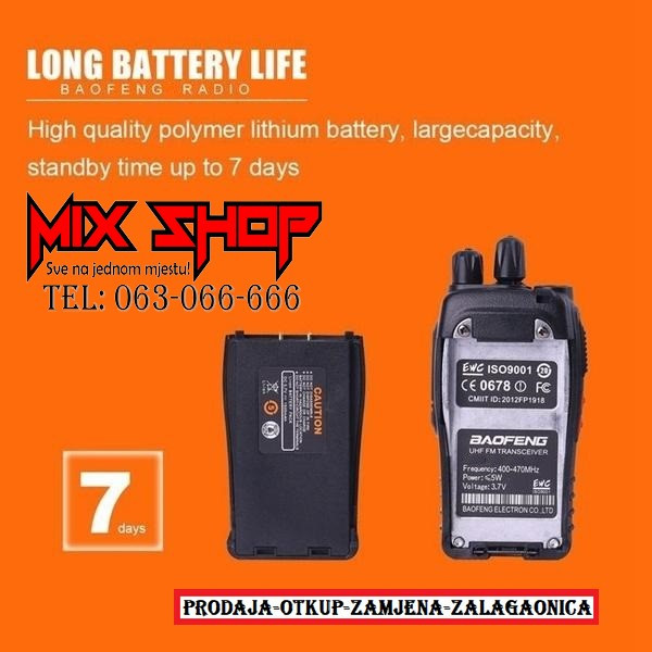 BAOFENG Radio Stanice Voki toki MOTOROLA Stanica Walkie Talkie