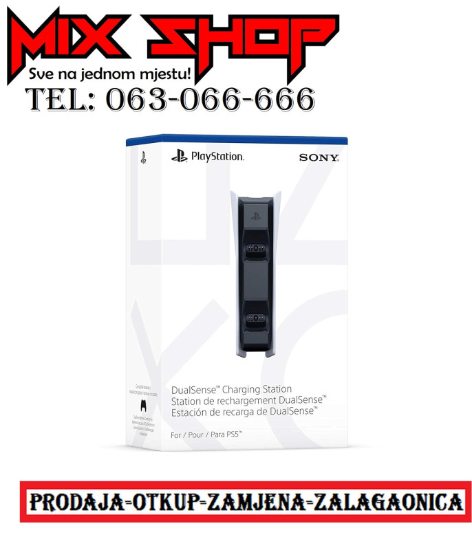 DualSense Charging Station za PLAYSTATION 5 Stalak Punjač PS5 PS