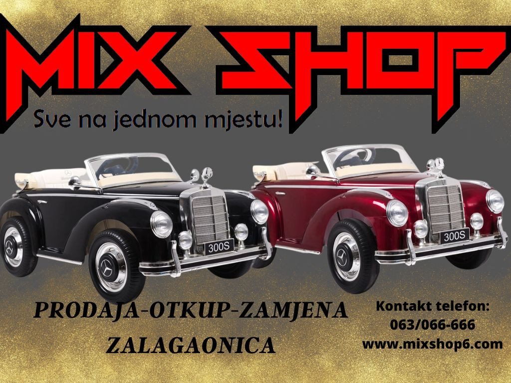 MERCEDES 300S Dječiji dječji auto autić auti akumulator za djecu