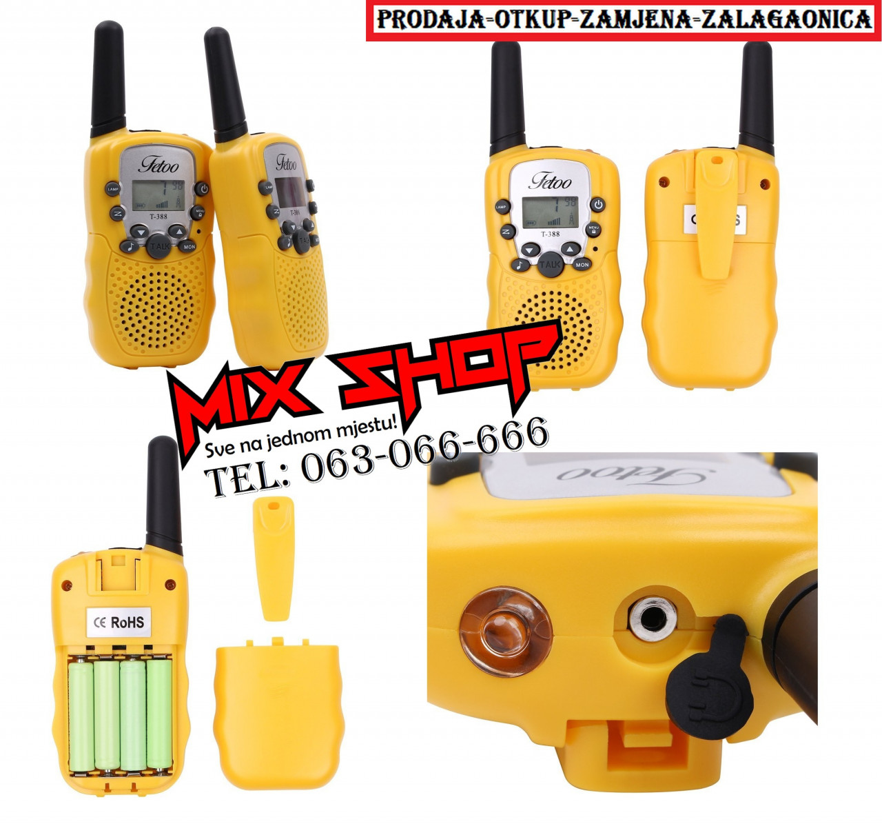 Ručne Radio Stanice Voki toki MOTOROLA Stanica Walkie Talkie