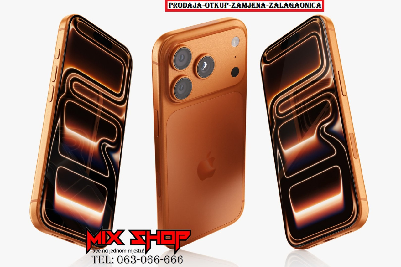 APPLE IPHONE 17 PRO 256GB *Garancija*Zamjena*Sve boje* 256 GB