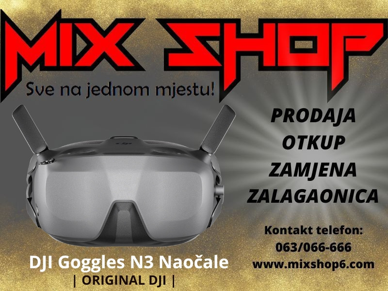 DJI Goggles N3 dron naočale N 3 rc google motion AVATA 2 NEO fpv