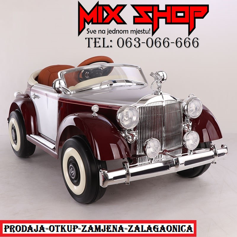 Rolls Royce OLDTIMER Dječiji dječi autić auti za djecu akumulator