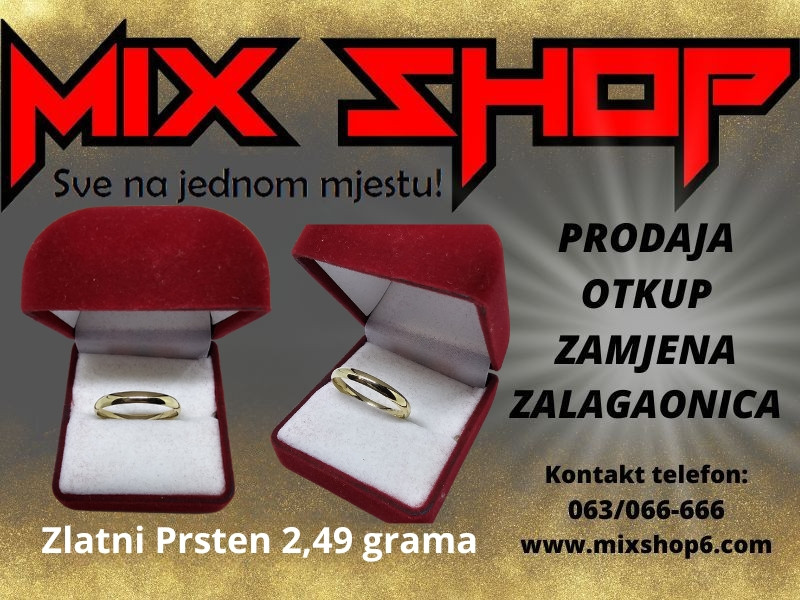 Zlatni Prsten 2,49g NOVO Zlato Zlatna Prstenja Vera