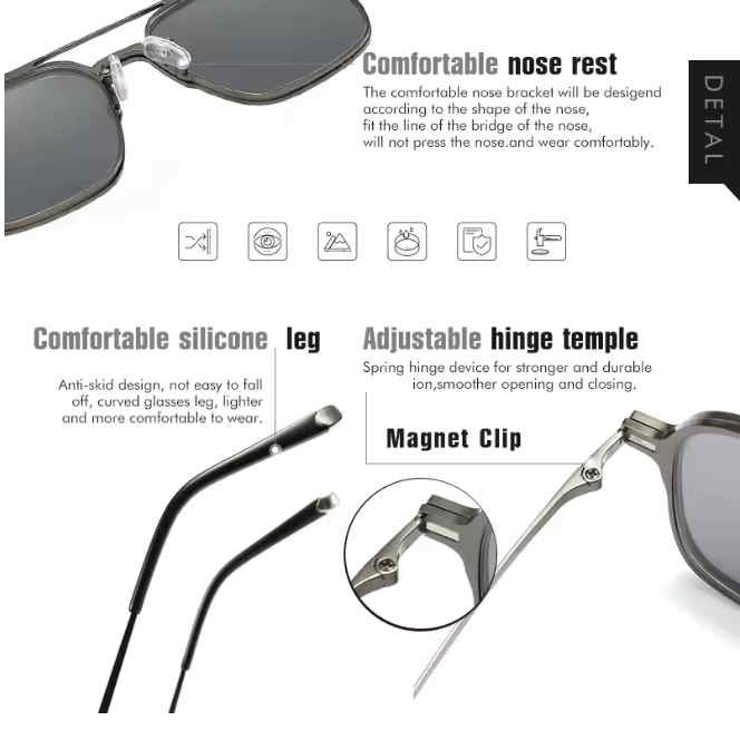 3u1 SUNČANE NAOČALE Sunglasses NAOČARE Polar Clip on Magnet