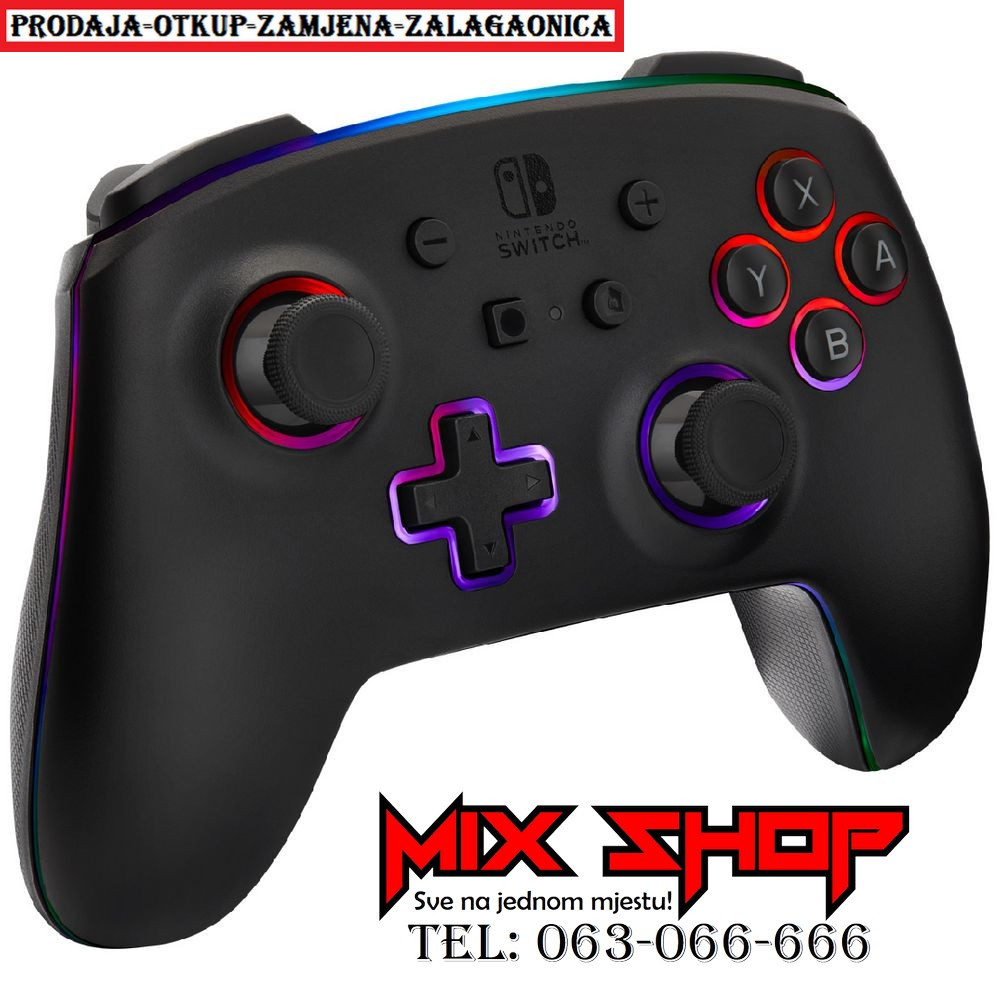 Enhanced wireless controller nintendo switch lumectra oled 2 rgb