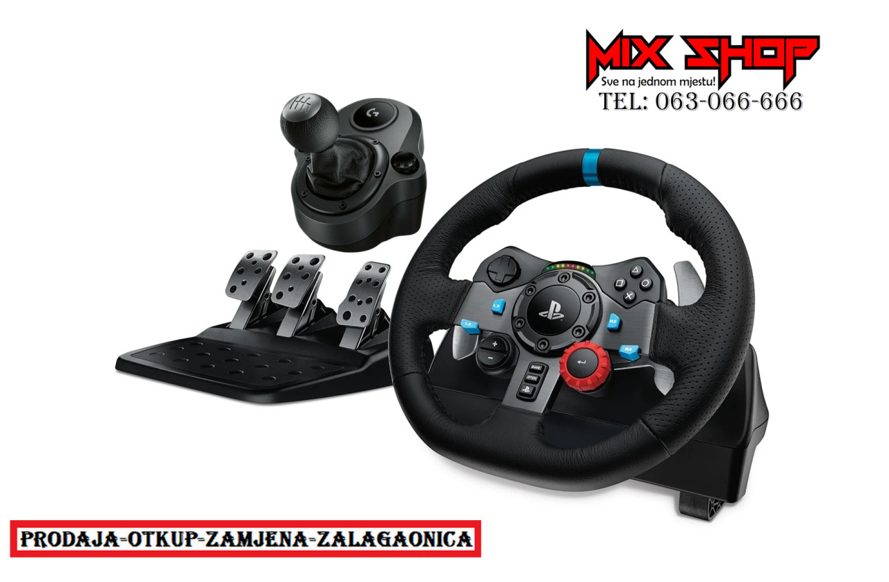 G29 SE Driving Force Racing Wheel +Shifter PS4 PS5 PS 4 5 mjenjač