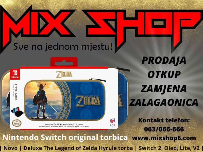 Nintendo Switch The legend of Zelda Hyrule Case 2 Oled Lite bag