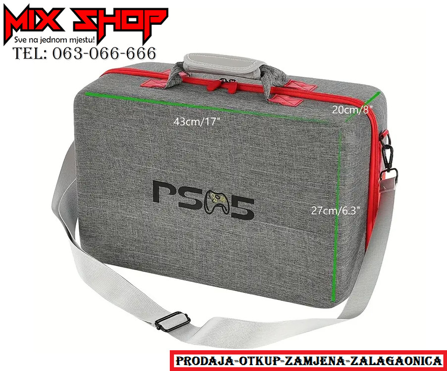 Ruksak/Torba/Kofer za Sony PS5 Playstation 5 Fat/Slim/Pro rusak