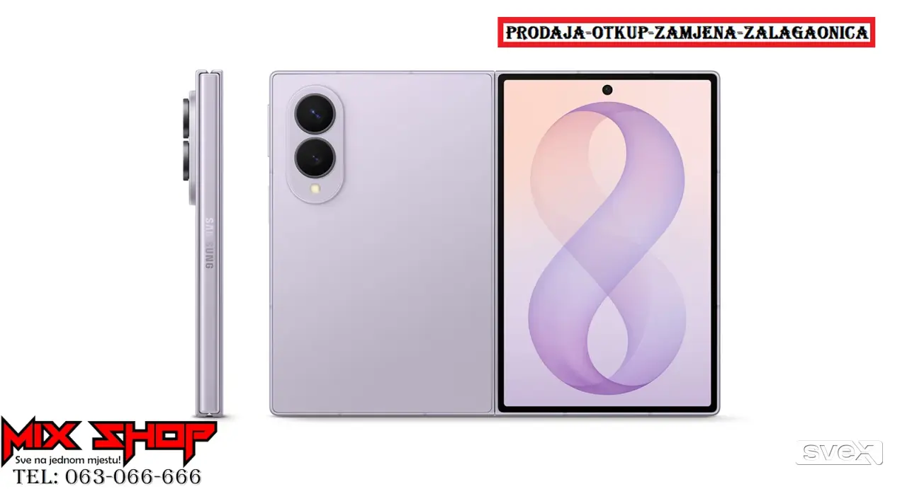 Samsung Galaxy Z FOLD 8 256GB NOVO*Garancija 2 god +Pokloni Fold8
