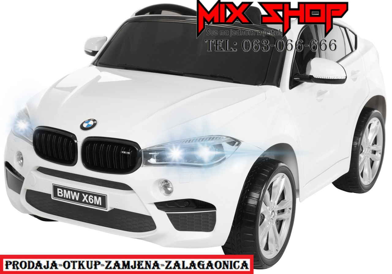 BMW X6M Dječiji dječji auto autić autići akumulator za djecu X6 M