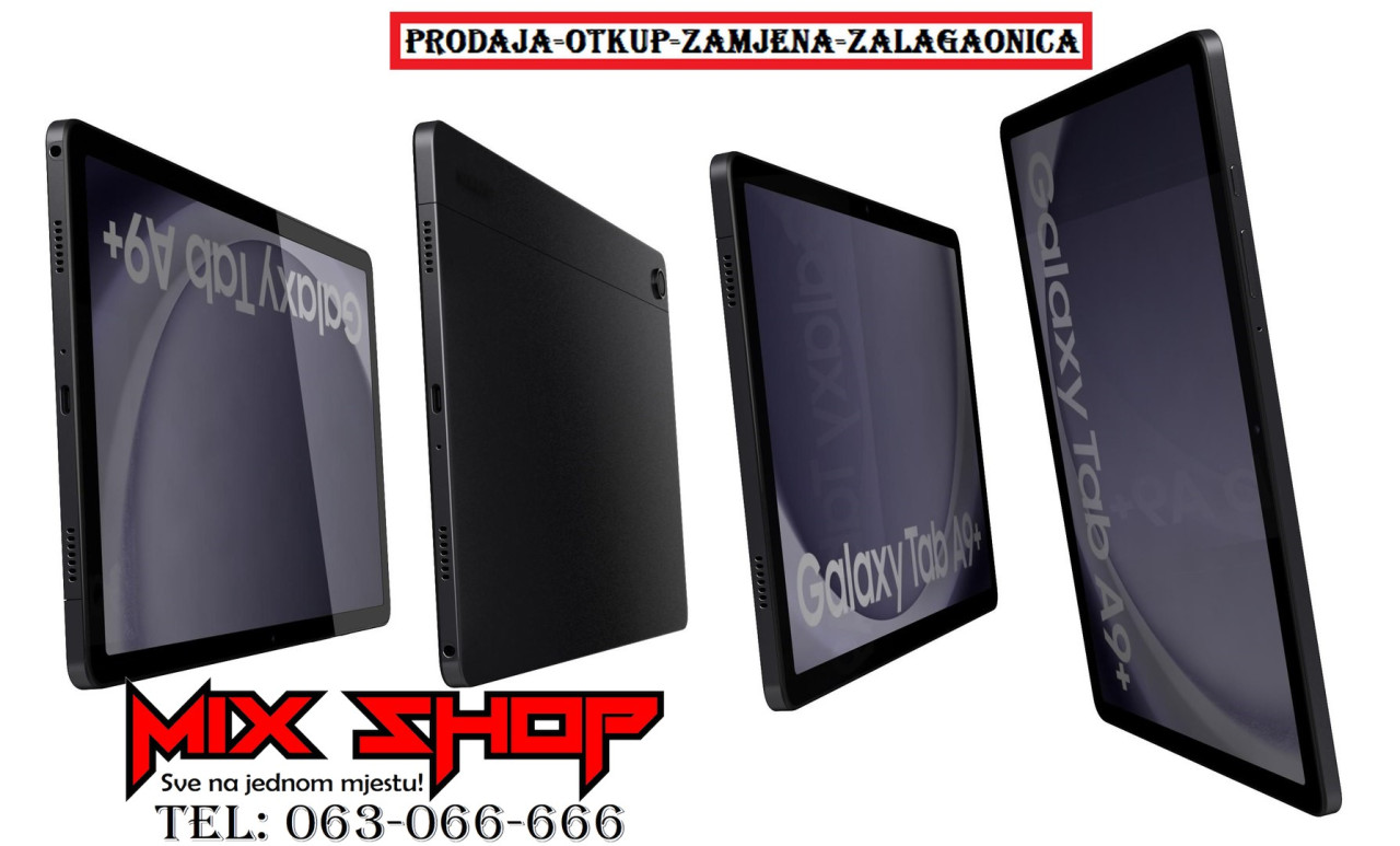 GALAXY TAB A9 PLUS 11" X210 8GB/128GB **Garancija** WiFi Wi Fi sm
