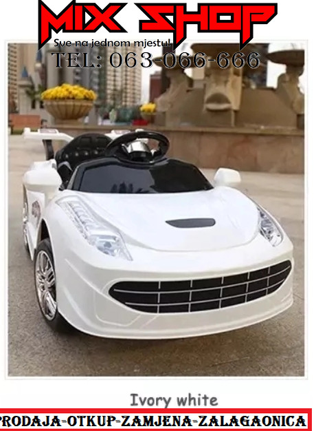 FERRARI Dječiji dječji dječi auto autić auti za djecu akumulator