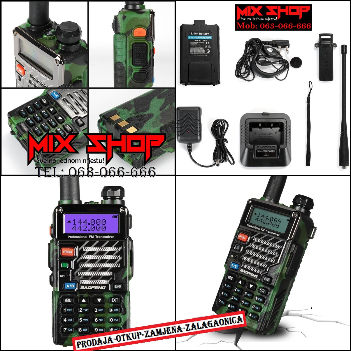 BAOFENG Radio Stanice VOKI TOKI MOTOROLA Stanica Walkie Talkie