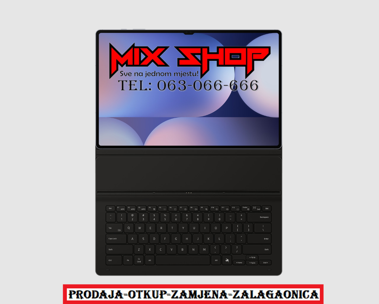 GALAXY TAB S9 S10 ULTRA 5G Samsung Book Cover Keyboard Tipkovnica