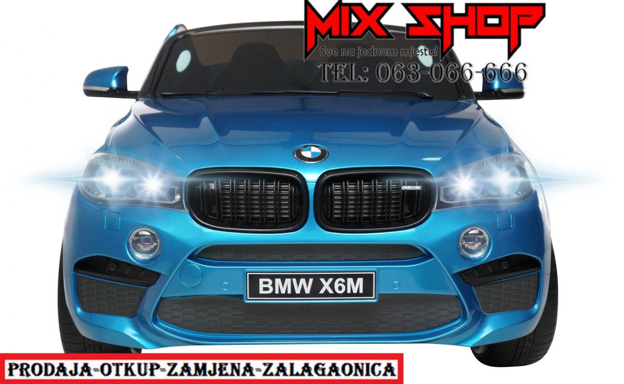BMW X6M Dječiji dječji auto autić autići akumulator za djecu X6 M