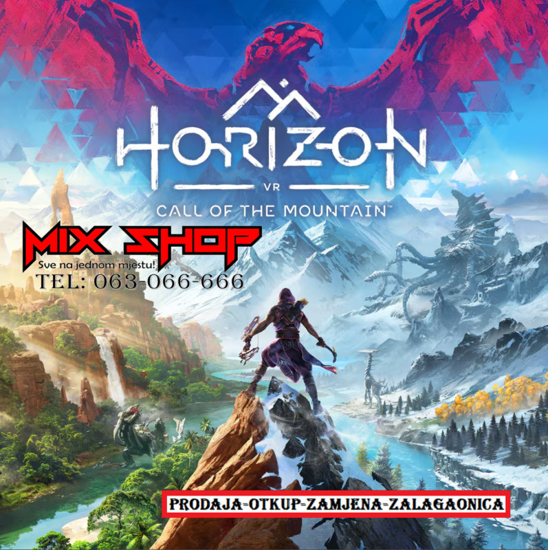 PS5 PLAYSTATION 5 VR2 Naočale +Horizon Call of Mountain SONY VR 2