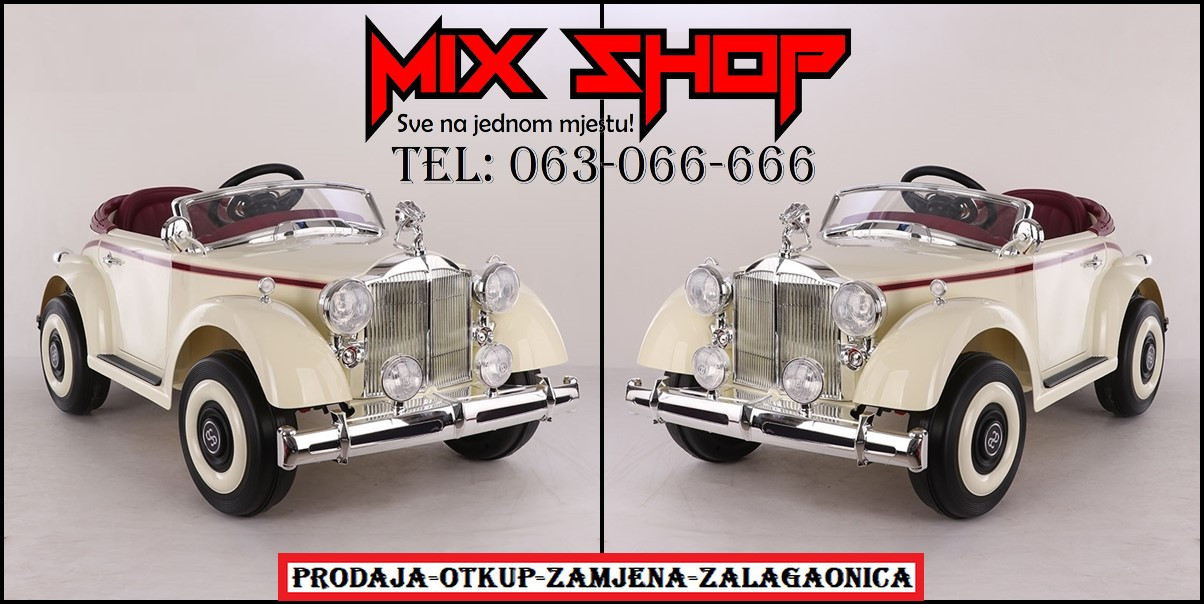 Rolls Royce OLDTIMER Dječiji dječi autić auti za djecu akumulator