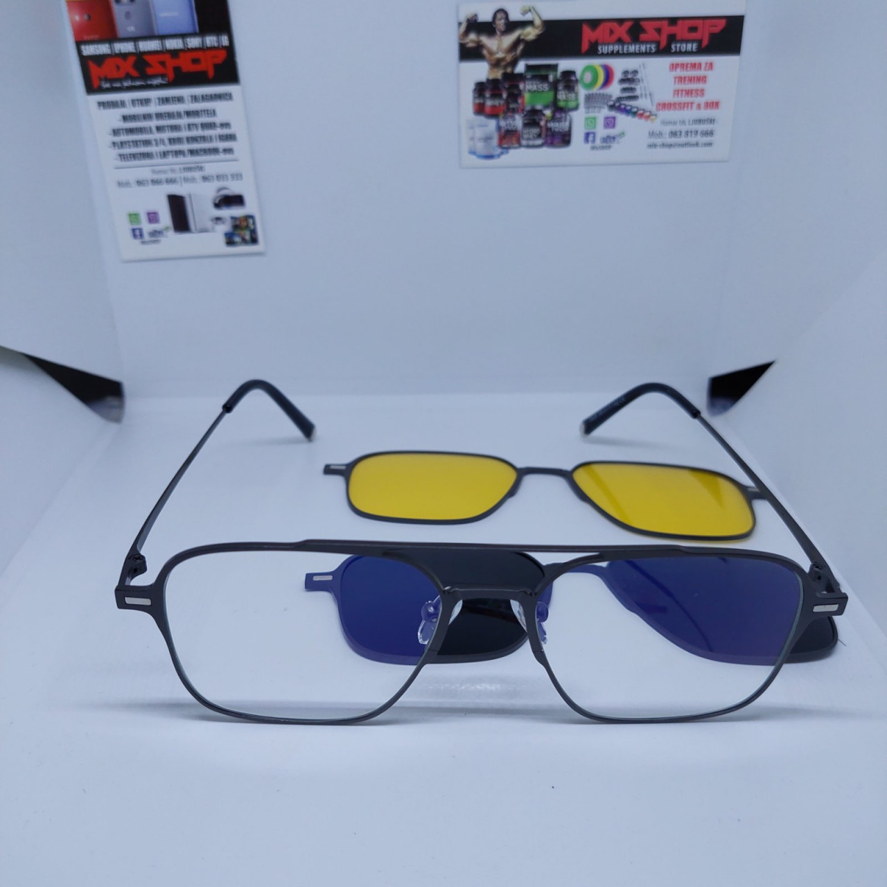 3u1 SUNČANE NAOČALE Sunglasses NAOČARE Polar Clip on Magnet