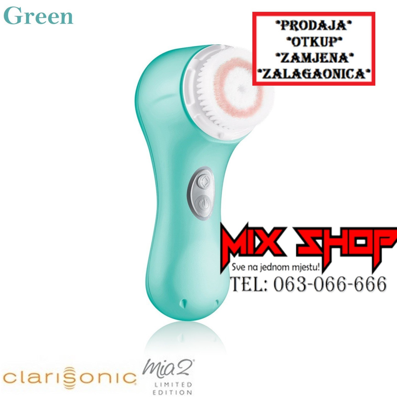 CLARISONIC MIA 2 LIMITED četka za čišćenje piling njegu lica lice