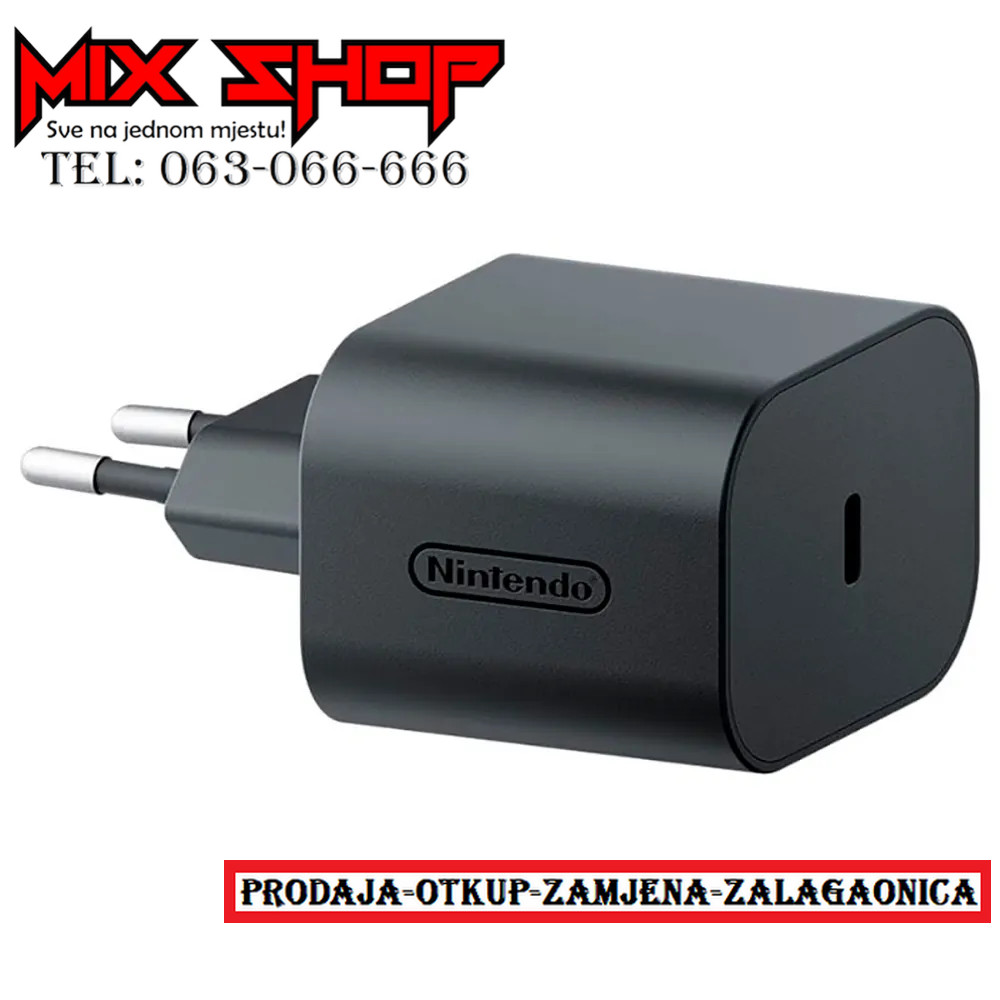 Nintendo Switch 2 Oled V2 Lite fast super brzi punjač adapter AC