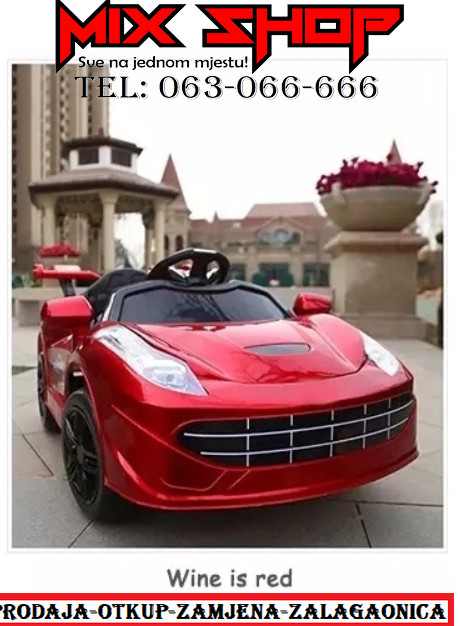 FERRARI Dječiji dječji dječi auto autić auti za djecu akumulator