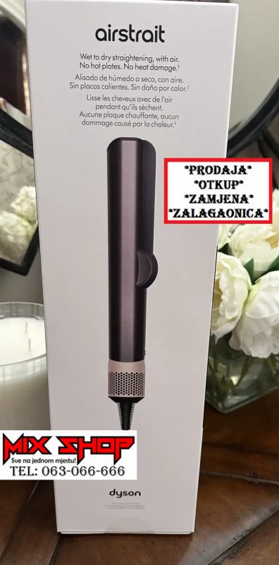 DYSON Airstrait 1600W ravnanje kose *RAZNE BOJE* HT01 fen ravna