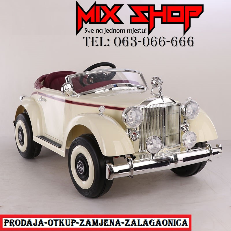 Rolls Royce OLDTIMER Dječiji dječi autić auti za djecu akumulator