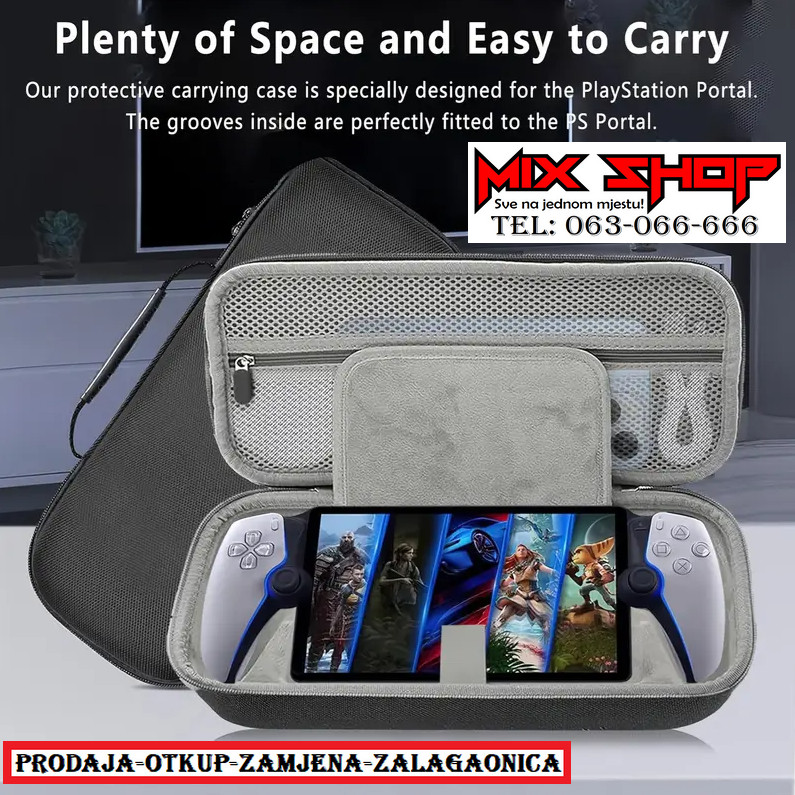 Prijenosna Torba/Kofer za Sony PS5 Playstation 5 PORTAL ps bag