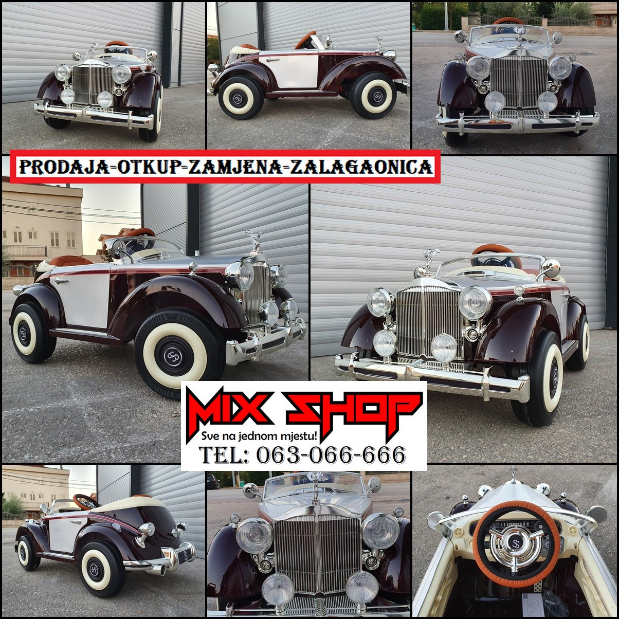 Rolls Royce OLDTIMER Dječiji dječi autić auti za djecu akumulator