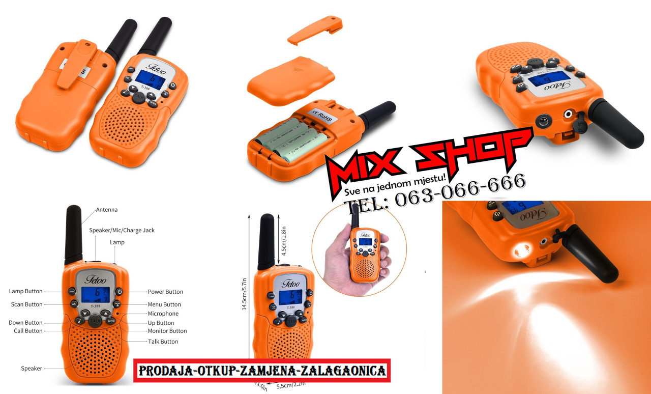 Ručne Radio Stanice Voki toki MOTOROLA Stanica Walkie Talkie