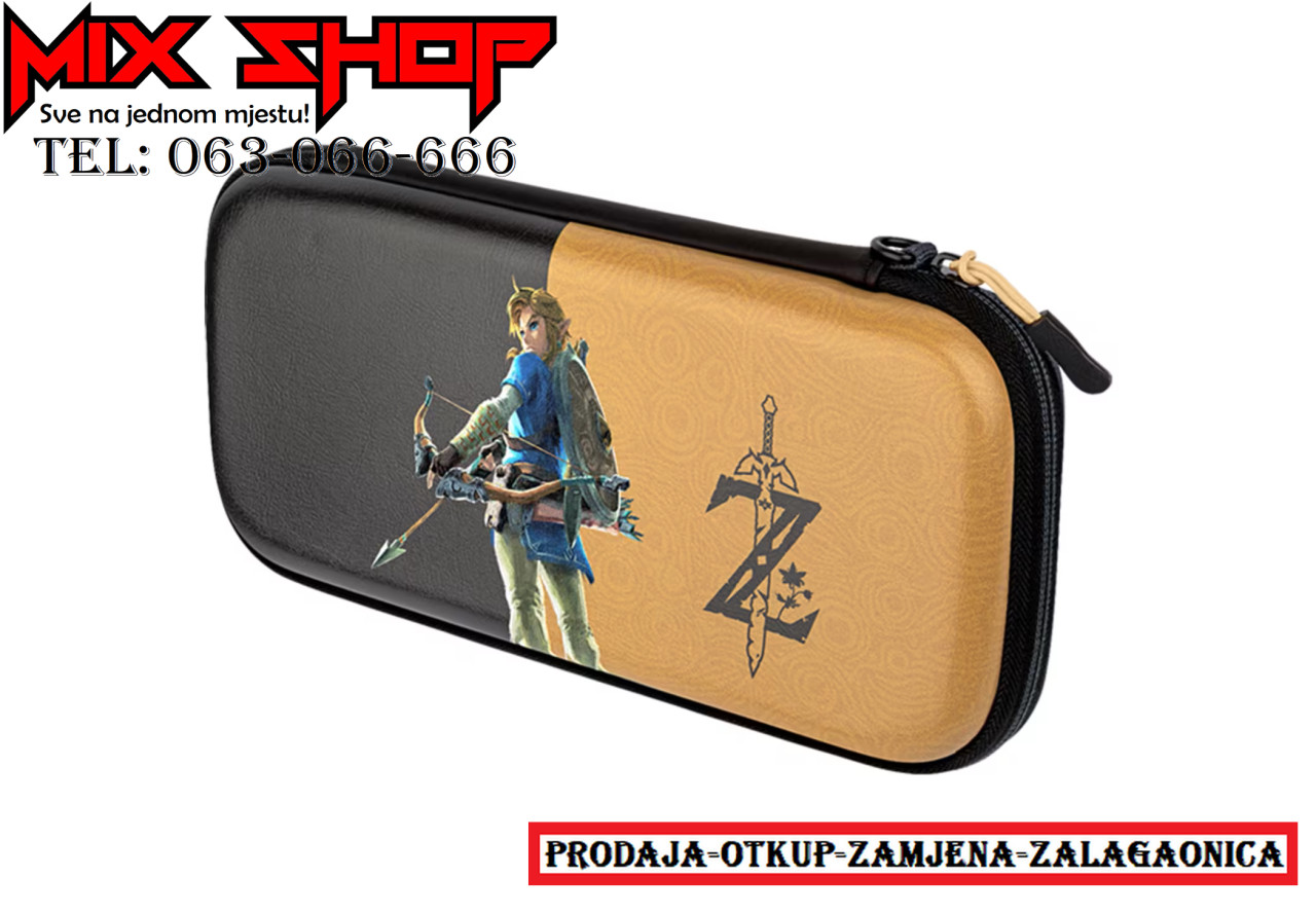 Nintendo Switch Zelda Breath of the Wild Carrying Case 2 Oled bag