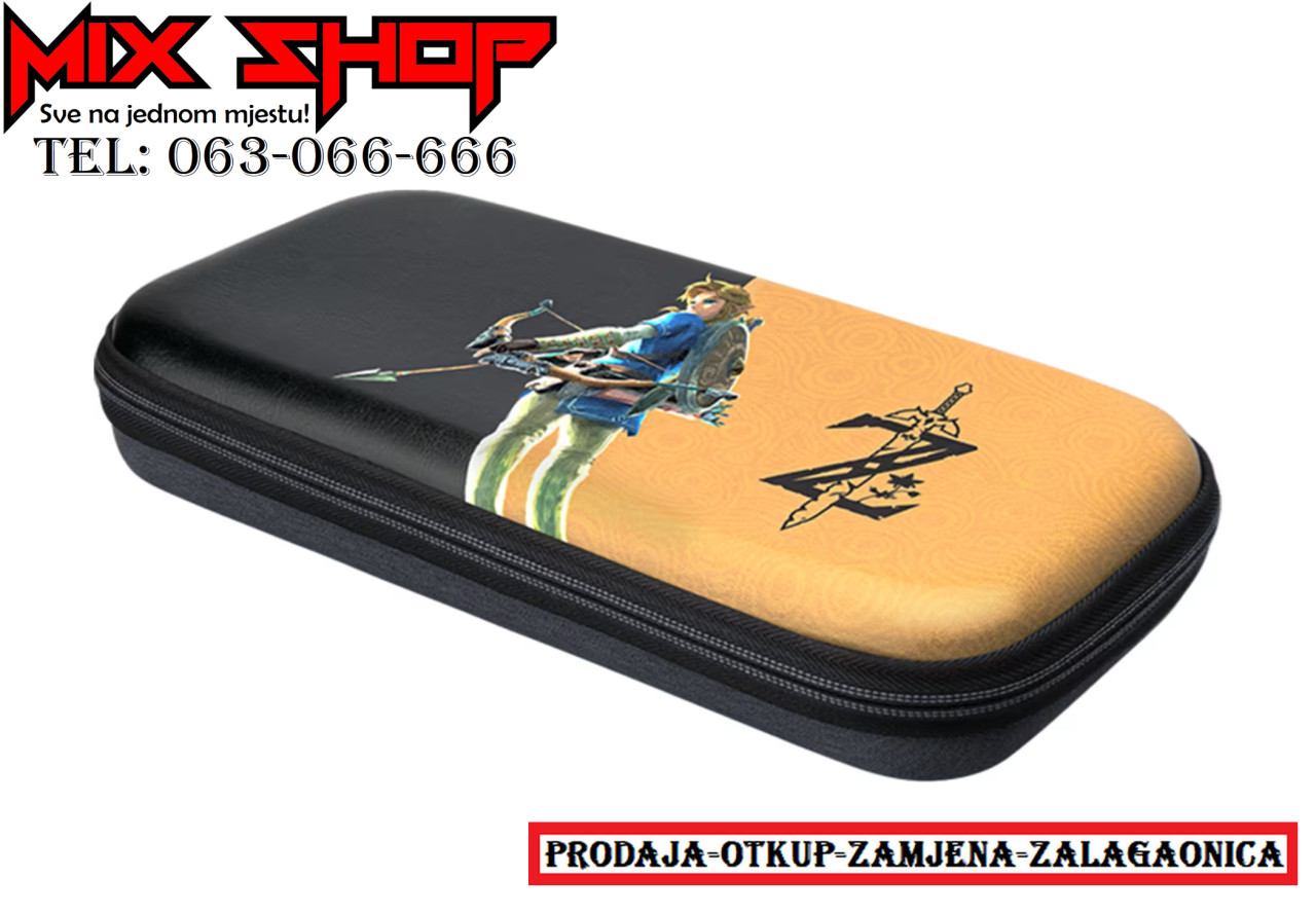 Nintendo Switch Zelda Breath of the Wild Carrying Case 2 Oled bag