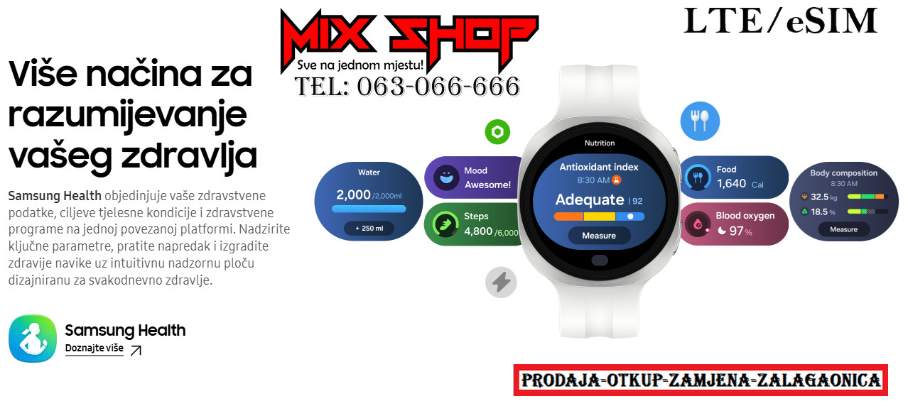 SAMSUNG GALAXY Watch 9 LTE sat 40mm|44mm GARANCIJA Watch9 40 44