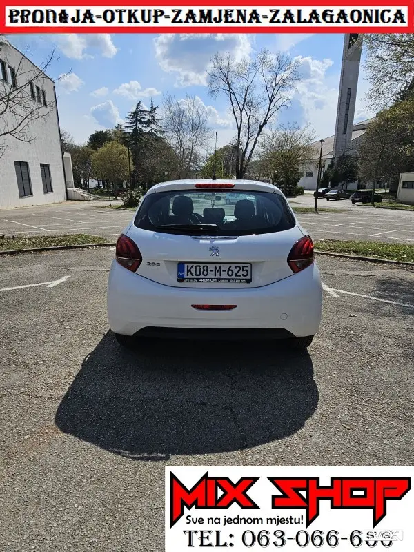 Peugeot 208 1.6 HDI Registriran 129 prešao,4 vrata TOP 1,6 1.6HDI