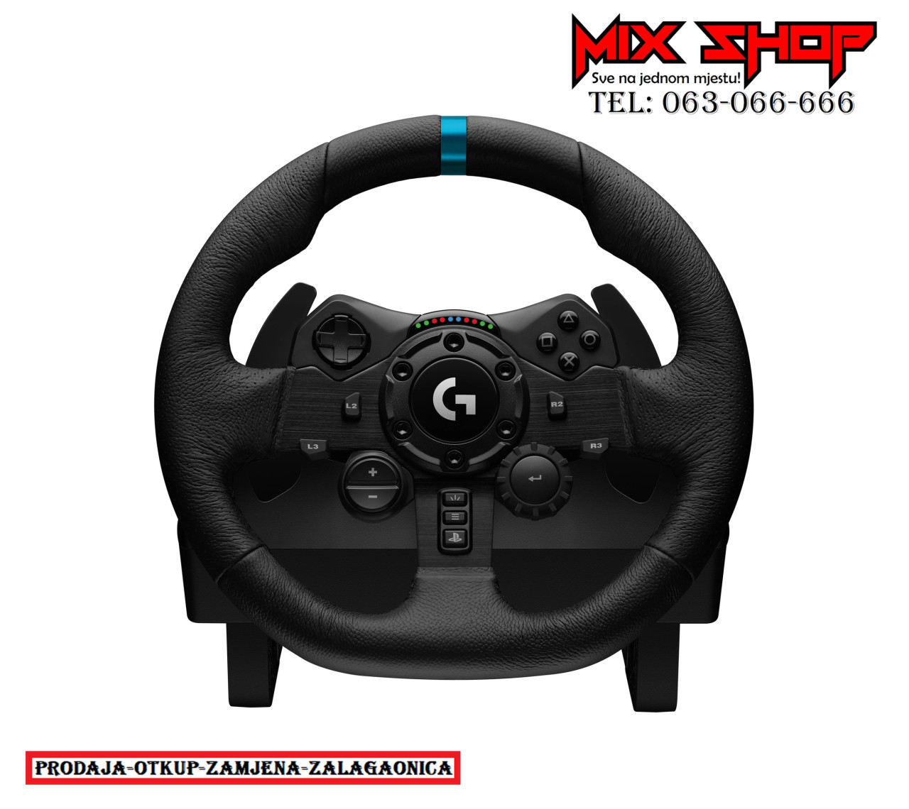 G923 TrueForce Racing Wheel + Shifter PS5 Playstation 4 5 mjenjač