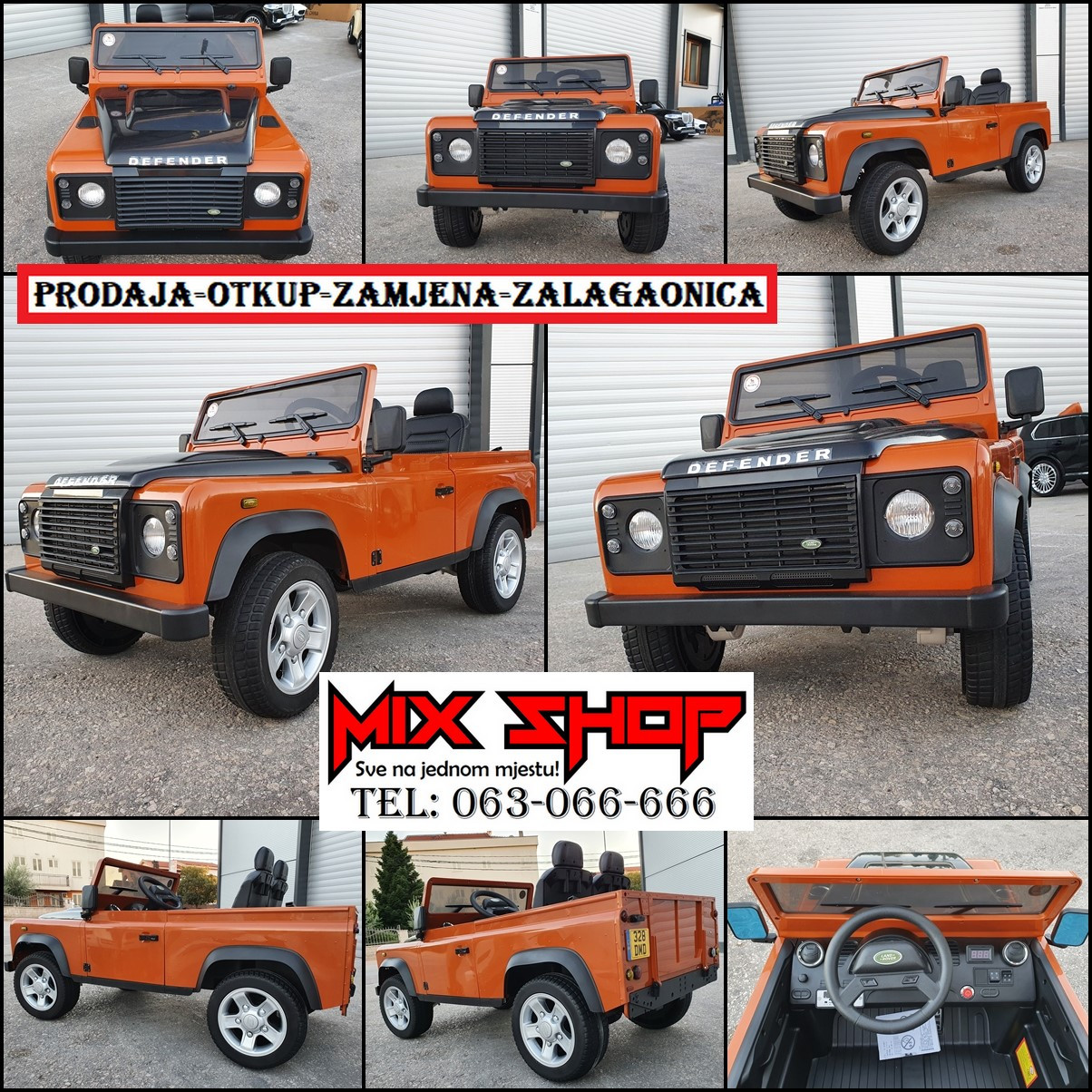 LAND ROVER DEFENDER Dječiji dječji auto autić za djecu akumulator