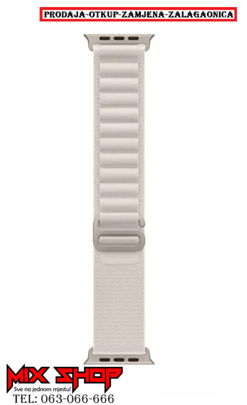 Apple Watch Ultra 2 3 49mm Narukvica Starlight Alpine Loop kaiš m