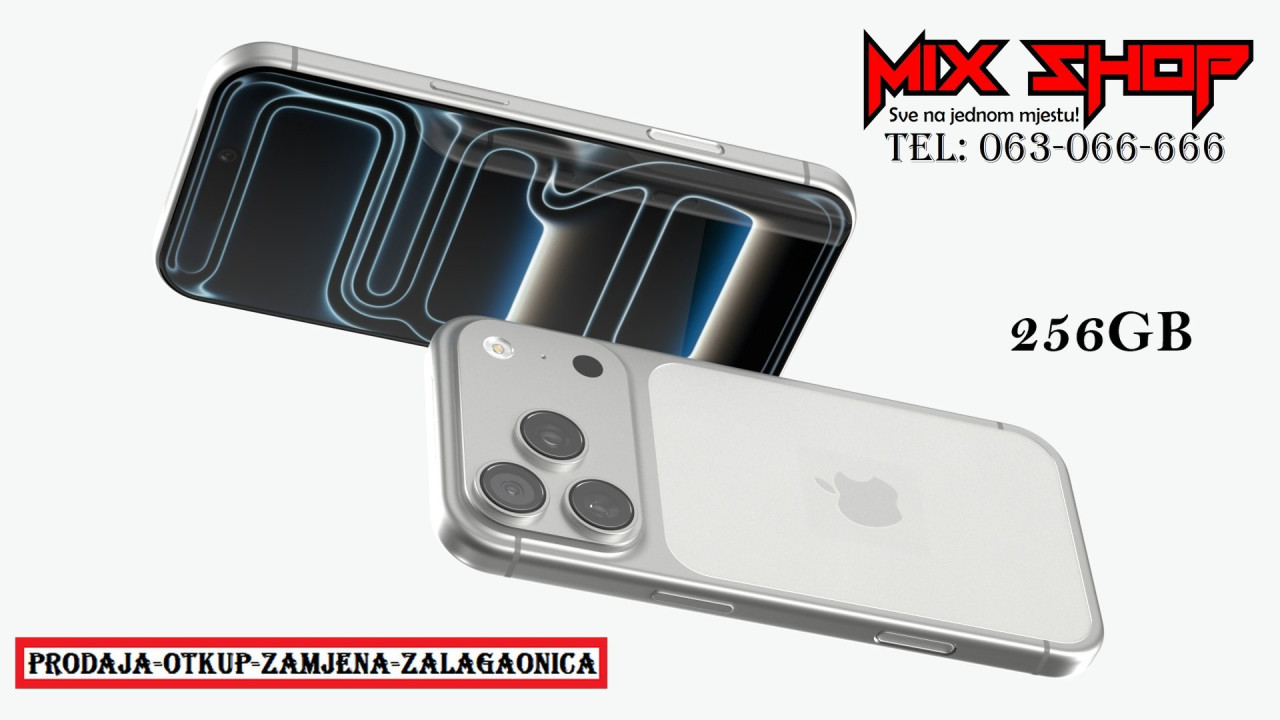 Apple Iphone 17 PRO MAX 256GB *Garancija*Zamjena*Sve boje* eSim
