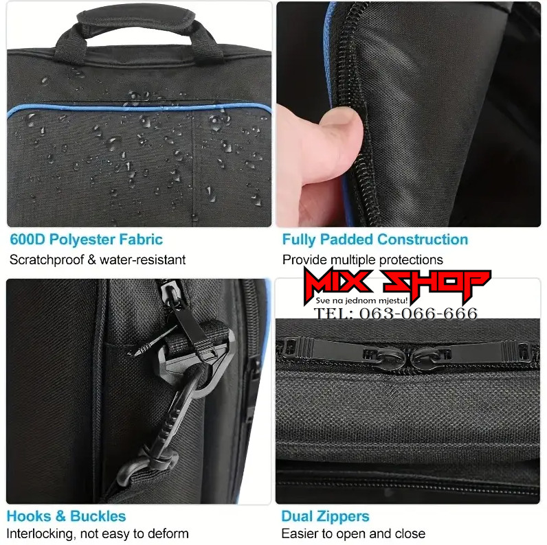 Ruksak/Torba za Sony Playstation 4 PS4 Fat, Slim, Pro rusak bag