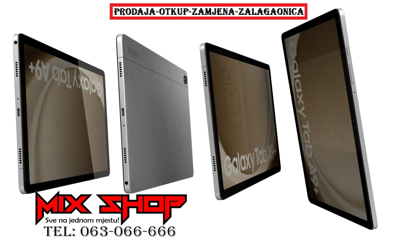 GALAXY TAB A9 PLUS 11" X210 8GB/128GB **Garancija** WiFi Wi Fi sm