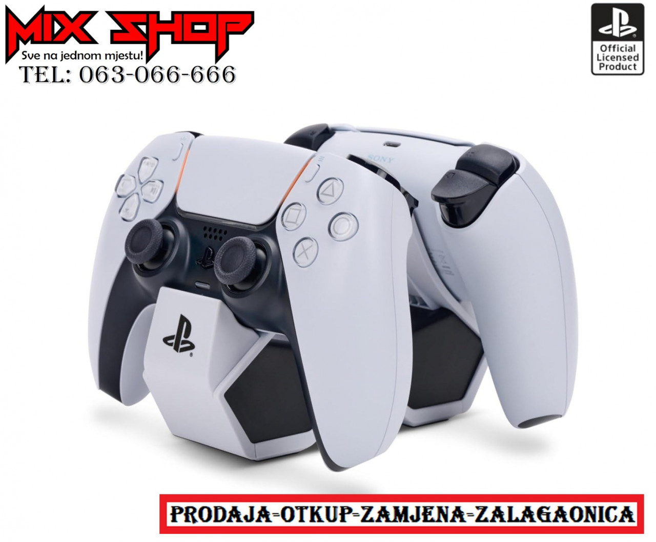 PowerA DualSense Twin Charging Station PLAYSTATION 5 Punjač PS5