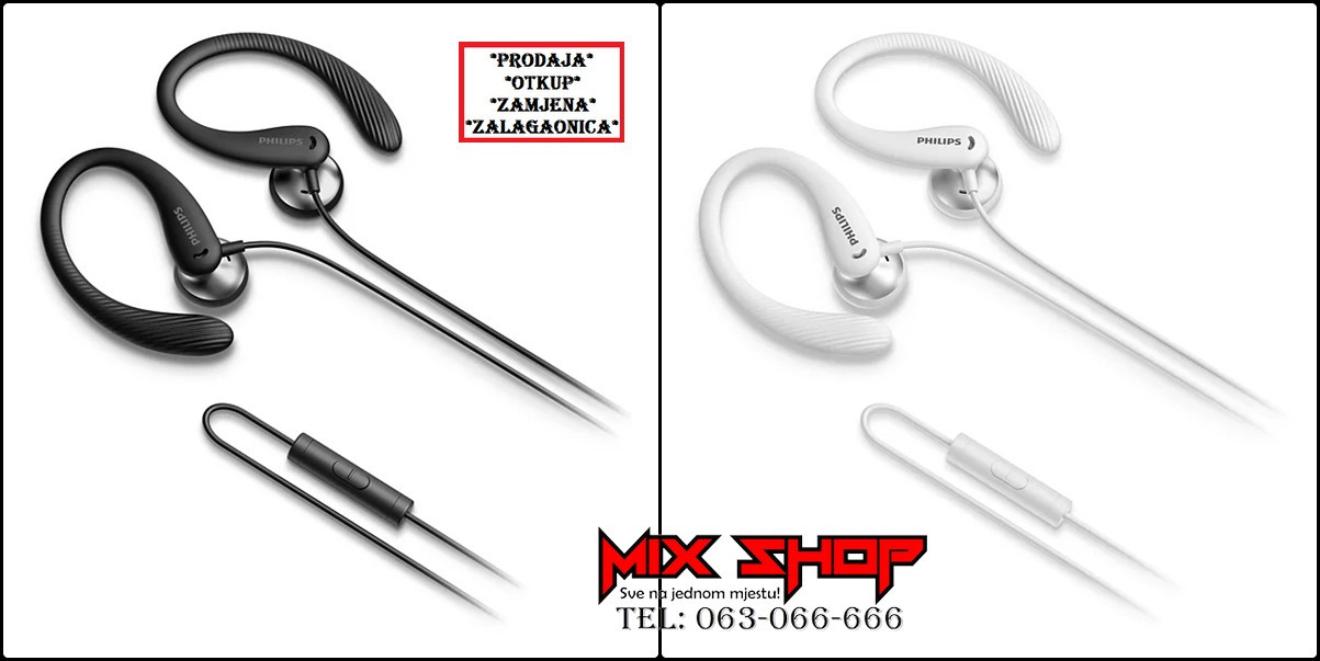 Philips TAA1105 Žičane 3.5mm EarBuds In Ear Buds 3.5 mm HeadSet