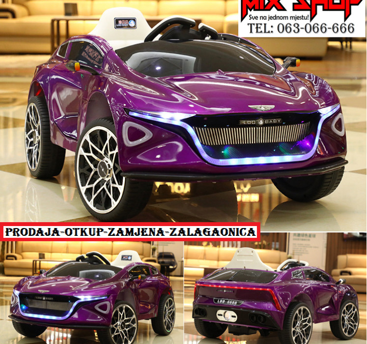 BABY Dječiji dječji dječi auto autić autići akumulator za djecu