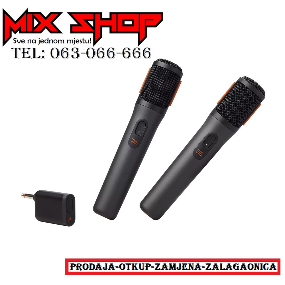 2 JBL Bežična Bluetooth MIC za PartyBox 720 520 320 120 Karaoke