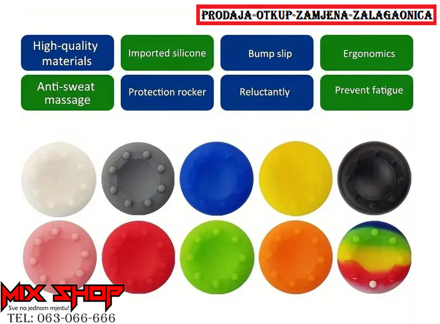 Thumb Grips 4 Analog Kapice PS4 PS5 5 Xbox X S grip Playstation