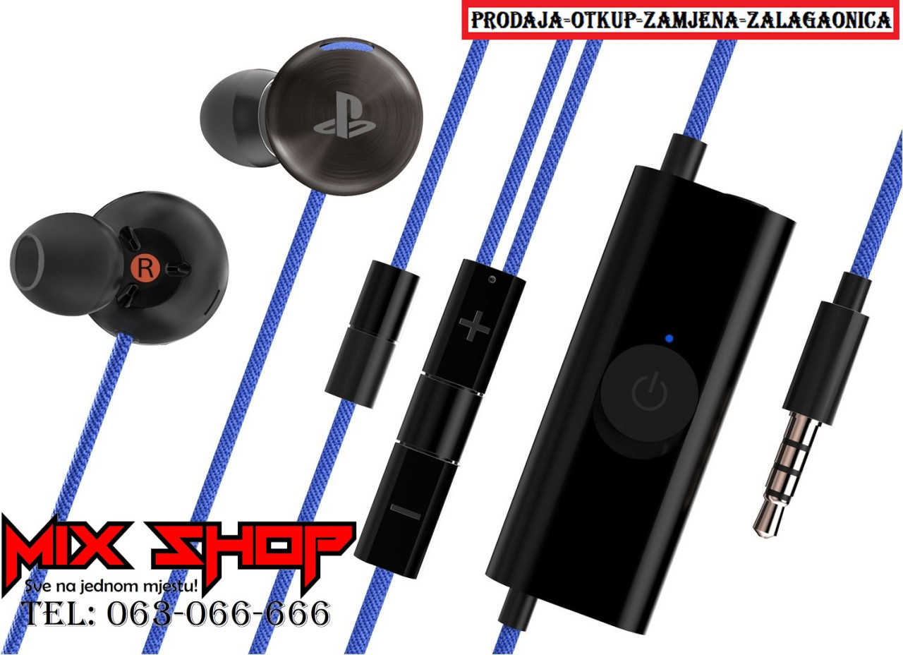 Sony Playstation 4 i 5 PS4 PS5 3.5mm In-Ear Stereo HeadSet 3.5 mm