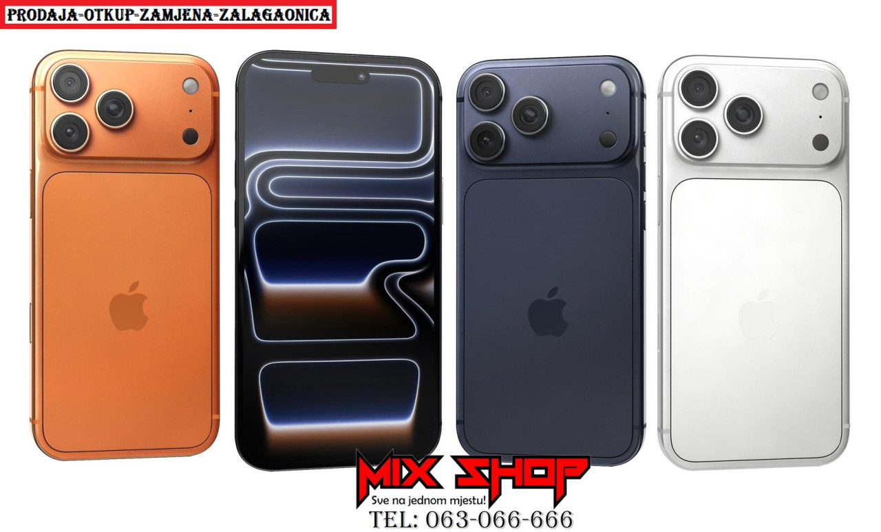 APPLE IPHONE 17 PRO 256GB *Garancija*Zamjena*Sve boje* 256 GB