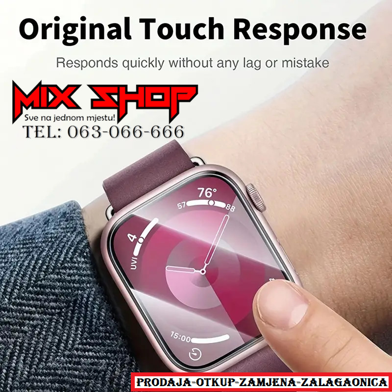 Zaštita za staklo Apple Watch 10 46mm ULTRA 1 2 3 49mm zaštitno